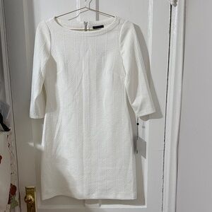 NWT Tommy Hilfiger White Long Sleeve Dress